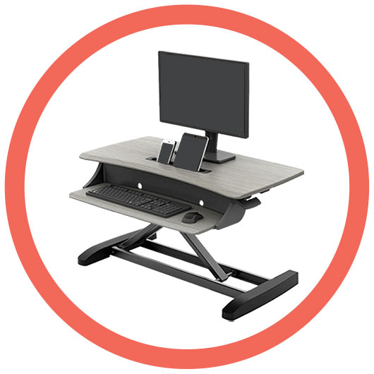 WorkFit-Z Mini Standing Desk Converter