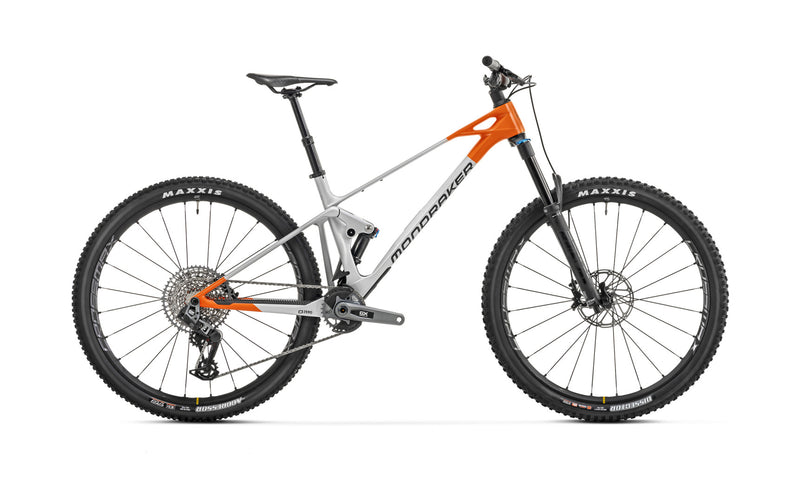 Mondraker RAZE CARBON R AXS 29" TRAIL Mountain Bike - Silver/Orange