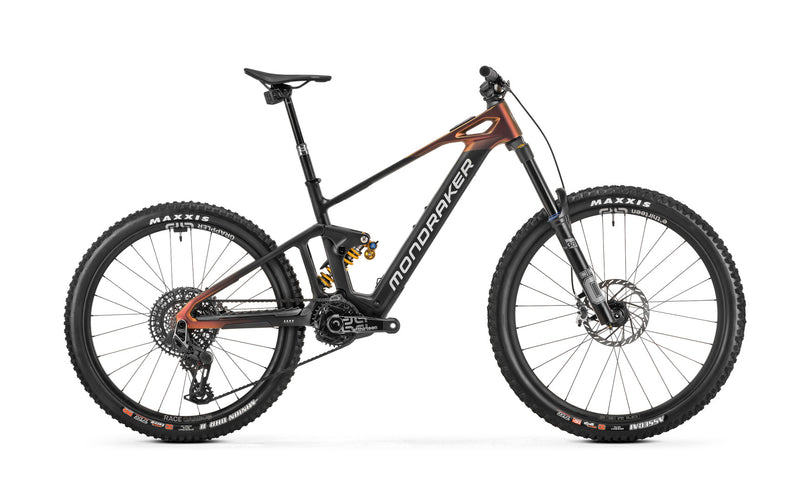 Mondraker DUNE XR Mullet LIGHT Mountain E-Bike - Black/Mars/Silver