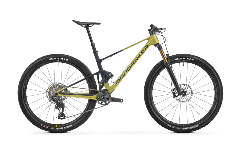 Mondraker F-PODIUM RR 29" CROSS COUNTRY Mountain Bike - Blue/Yellow/Green