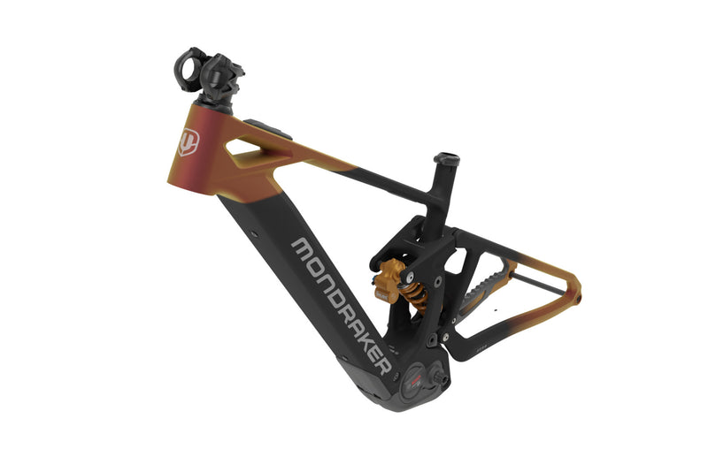 Mondraker DUNE XR Mullet LIGHT E-Bike Frame - Black/Mars/Silver