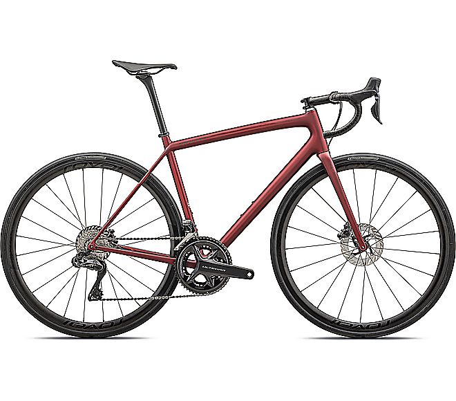 2024 Specialized AETHOS PRO UDI2 BIKE - 54cm, SATIN RED SKY / RED ONYX