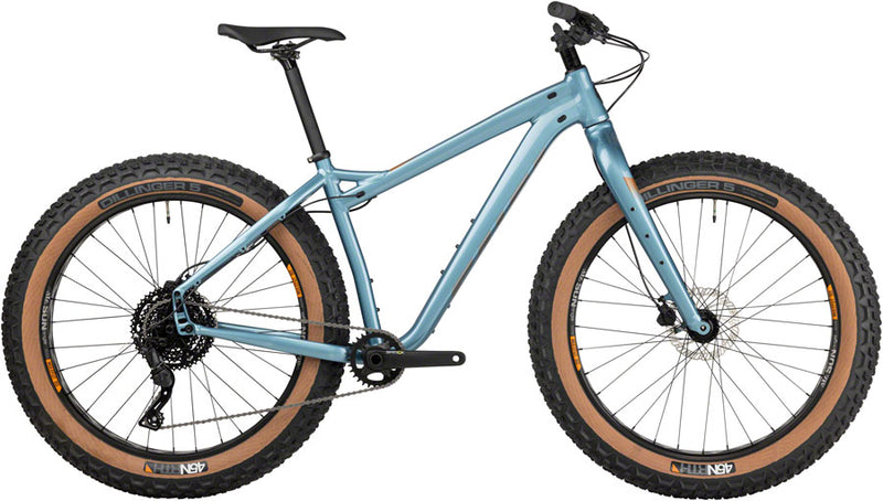 Salsa Heyday! Advent Fat Tire Bike - 26", Aluminum, Blue, X-Large