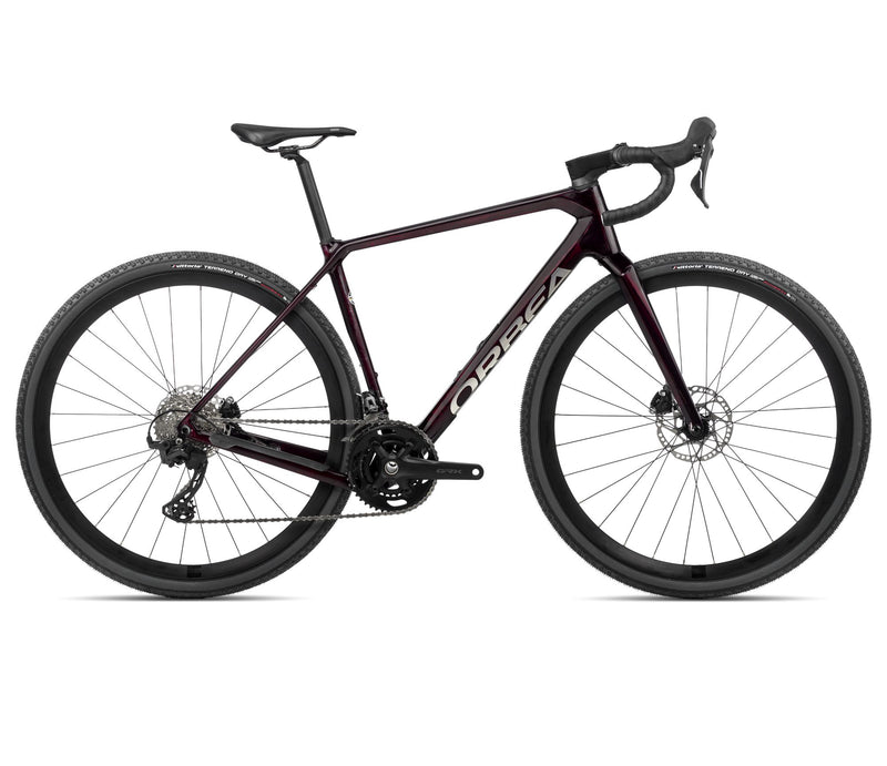 2024 Orbea TERRA M30TEAM Gravel Road Bike - Medium, Wine Red Carbon View