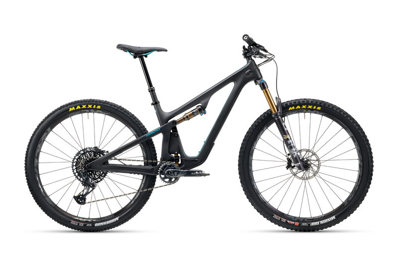 2023 Yeti SB120 Turq Series 29" Complete Mountain Bike - T2 Build, Large, Raw Carbon